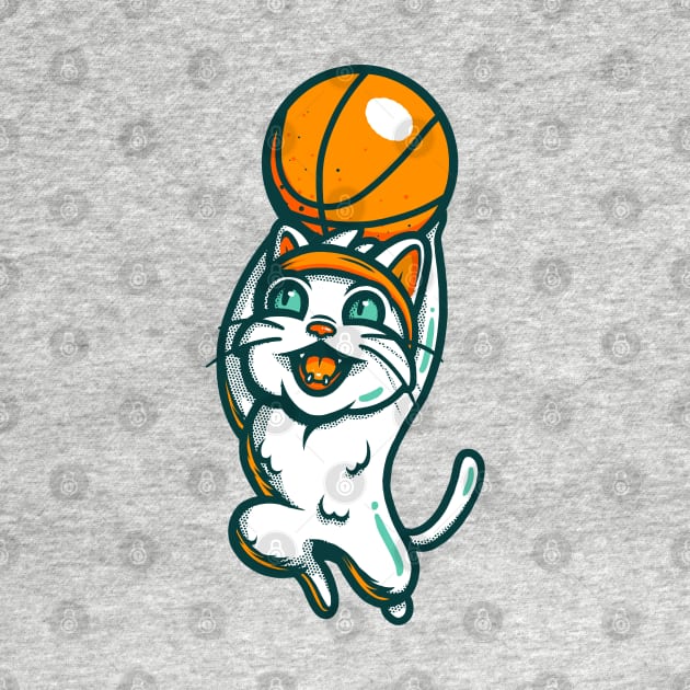 Dunk Cat by wehkid